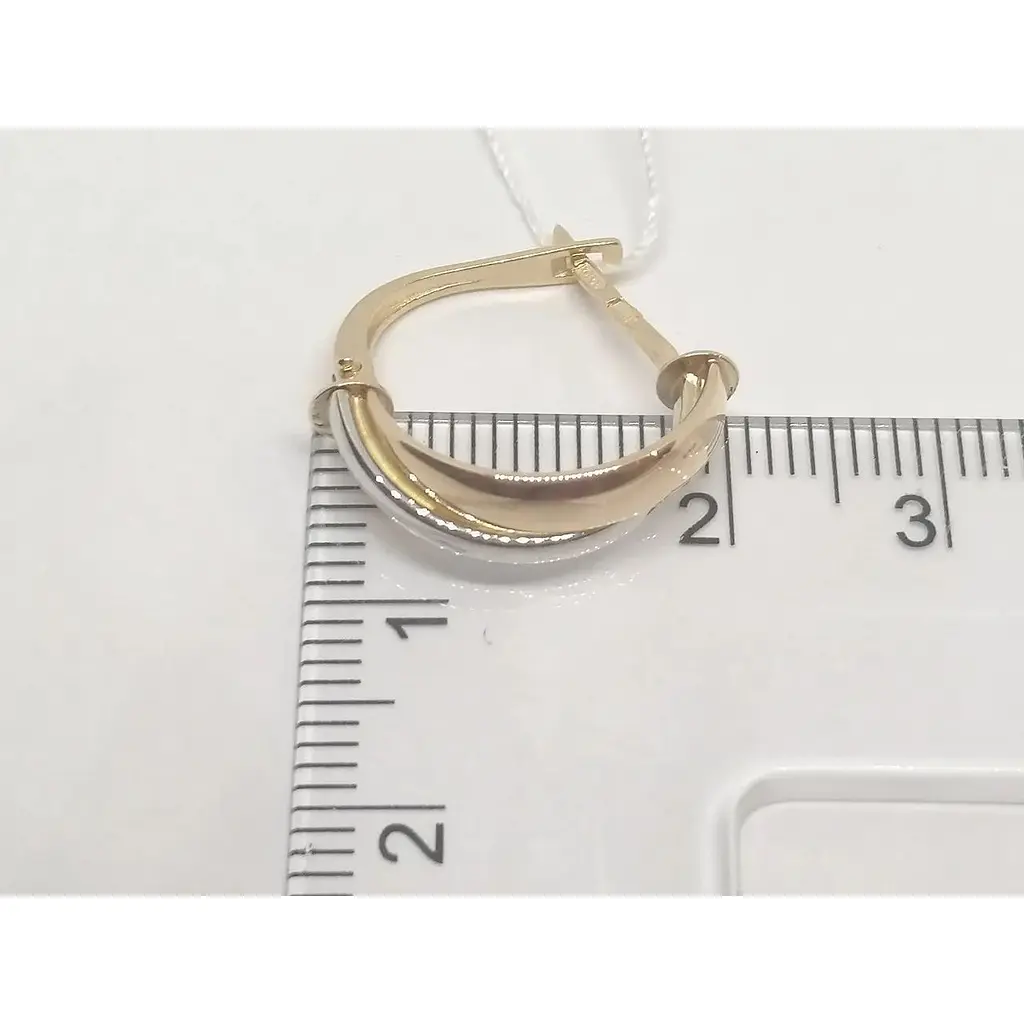 Золотые серьги Столичная Ювелирная Фабрика. 105761 - фото 5