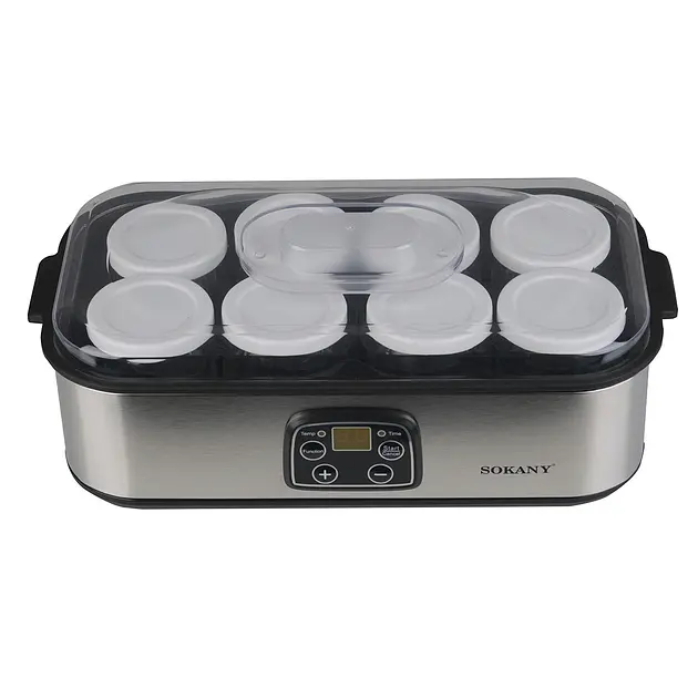 Йогуртниця SOKANY SK-2303 25 Вт 1,4 л Sokany SK2303SS - фото 4