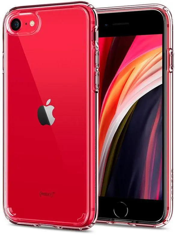 Чохол прозорий силіконовий Spigen Liquid Crystal для iPhone 7/8/SE 2/3 2020/2022 (4.7") ACS00882 - фото 3