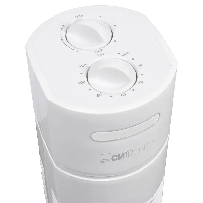 Вентилятор колонный Clatronic TVL 3770  78cm, мощность 35вт, белый - фото 2