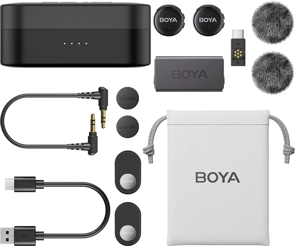 Микрофон Boya LINK 3-02 Type-C/TRS Black (LINK 3-02) - фото 2