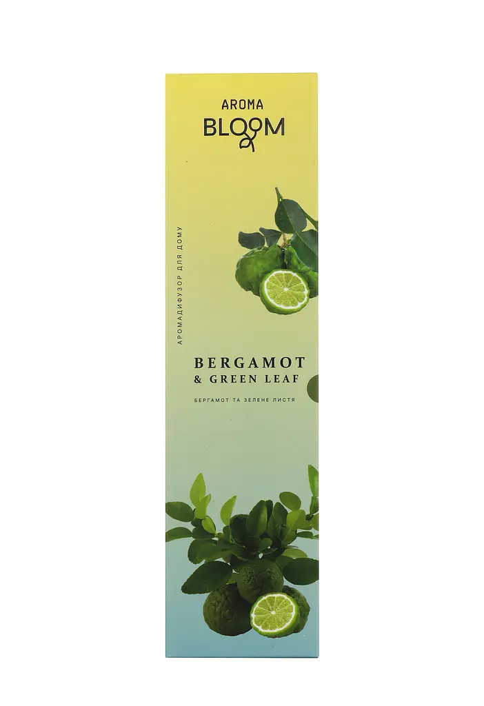 Аромадифузор Bloom Bergamot & Green leaf 100 мл (8684252002214) - фото 2
