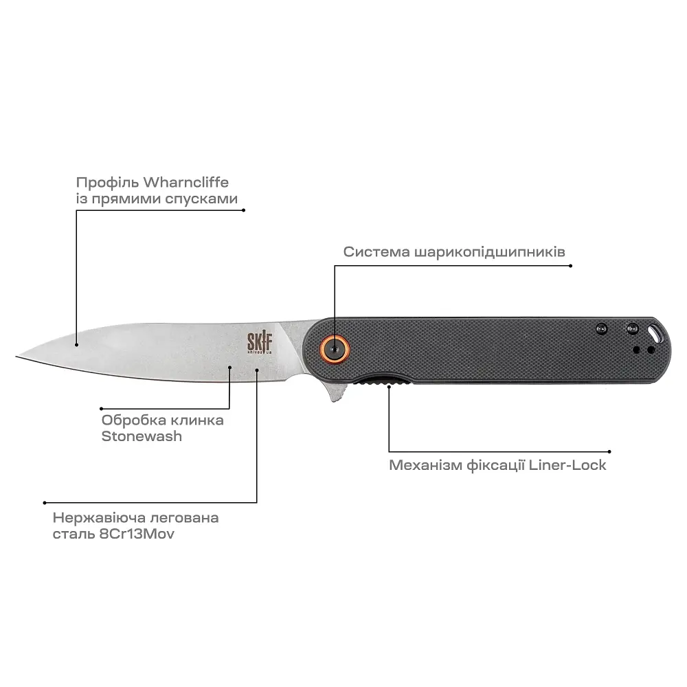 Ніж Skif Townee SW Black - фото 6