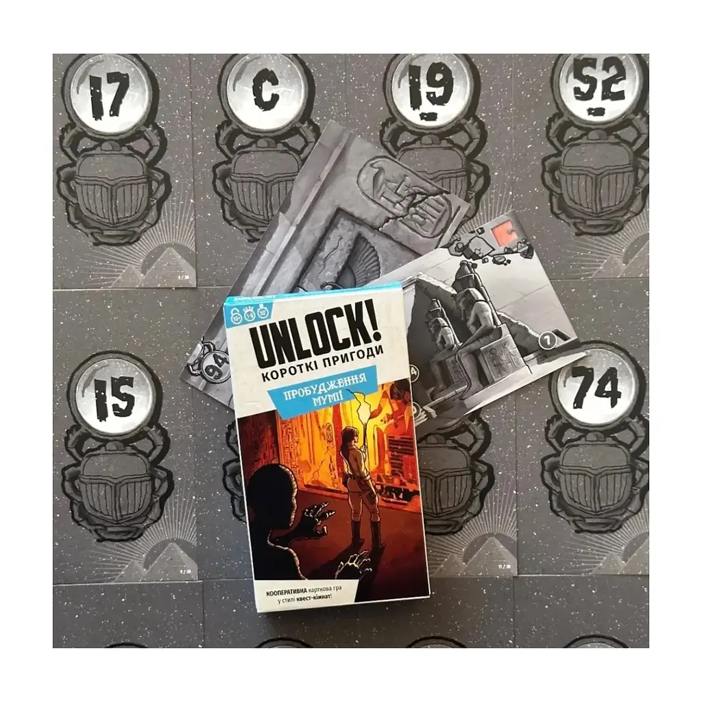 Настільна гра Lord of Boards Unlock! Короткі пригоди. Пробудження мумії (укр) (LOB2349UA) - фото 2