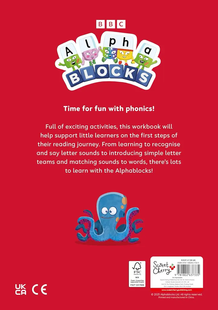 Alphablocks Super Sounds. Red Level Workbook Alphablocks - фото 2