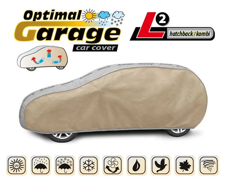 Тент автомобільний для Хечбека / Універсалу Kegel-Blazusiak L2 455x136 см Optimal Garage (5-4315-241-2092) - фото 9
