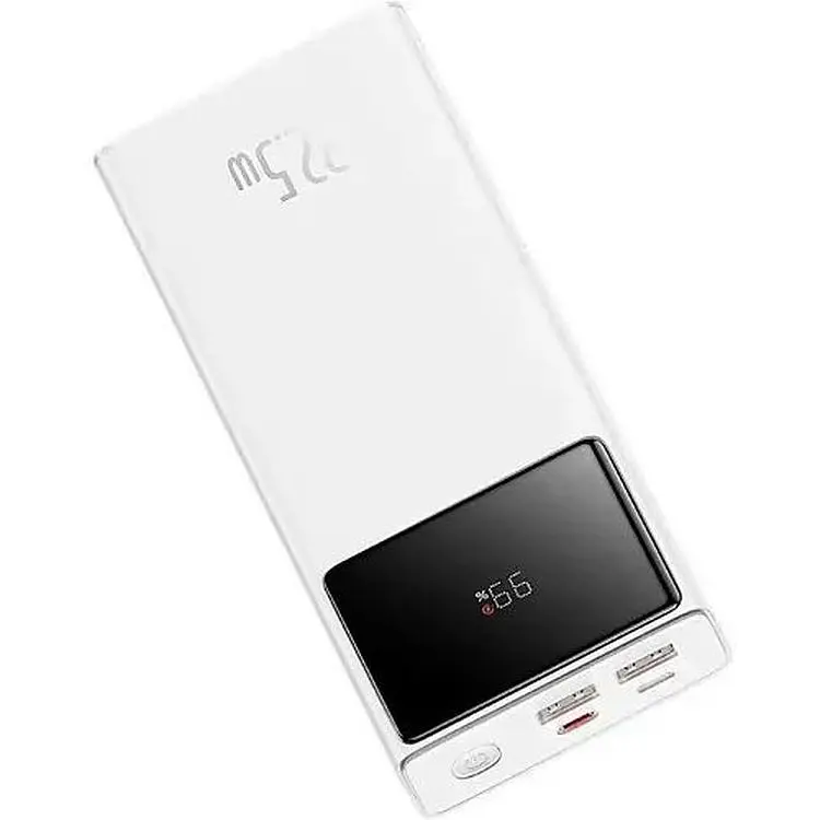 Портативная батарея Baseus Star-Lord Digital Display Fast Charge 20000 mAh 22.5W PPXJ080002 White - фото 2