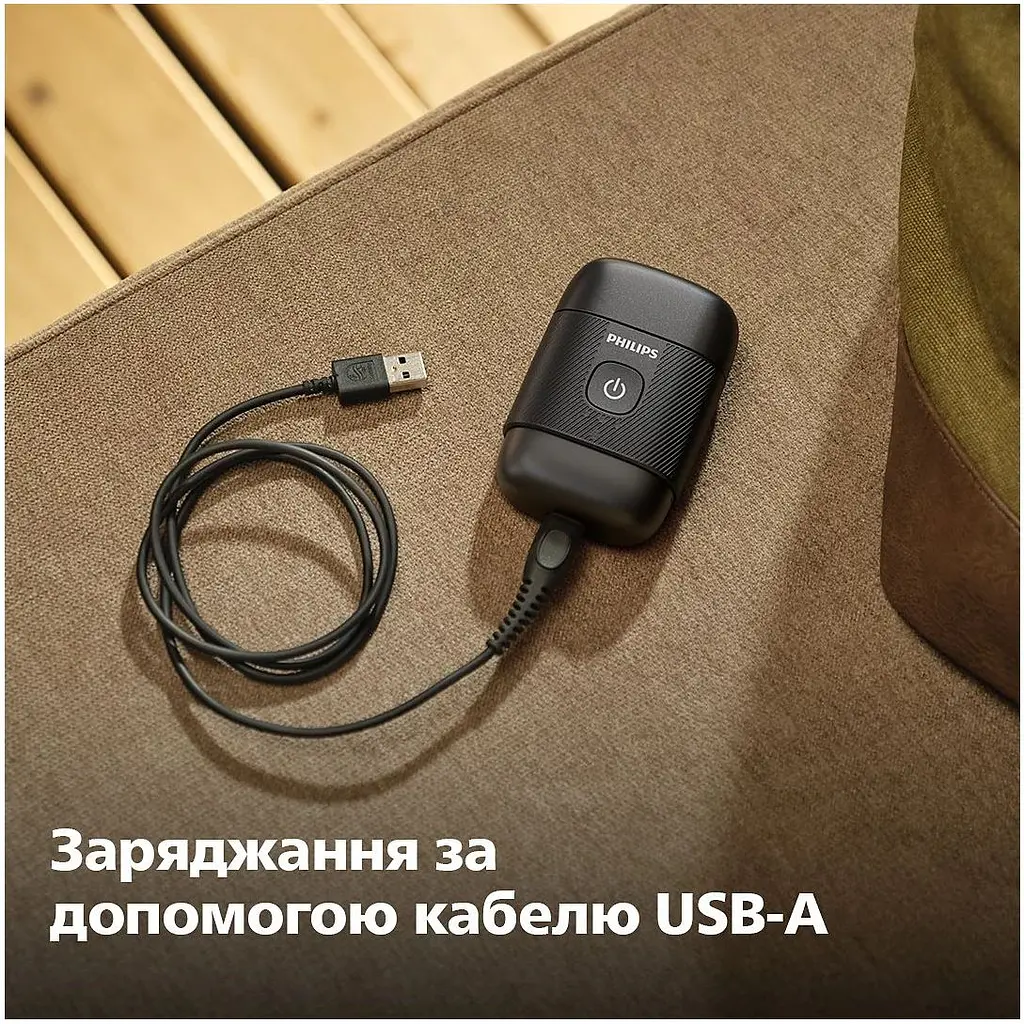 Бритва електрична Philips Shaver 500 Series чорна (S591/05) - фото 11