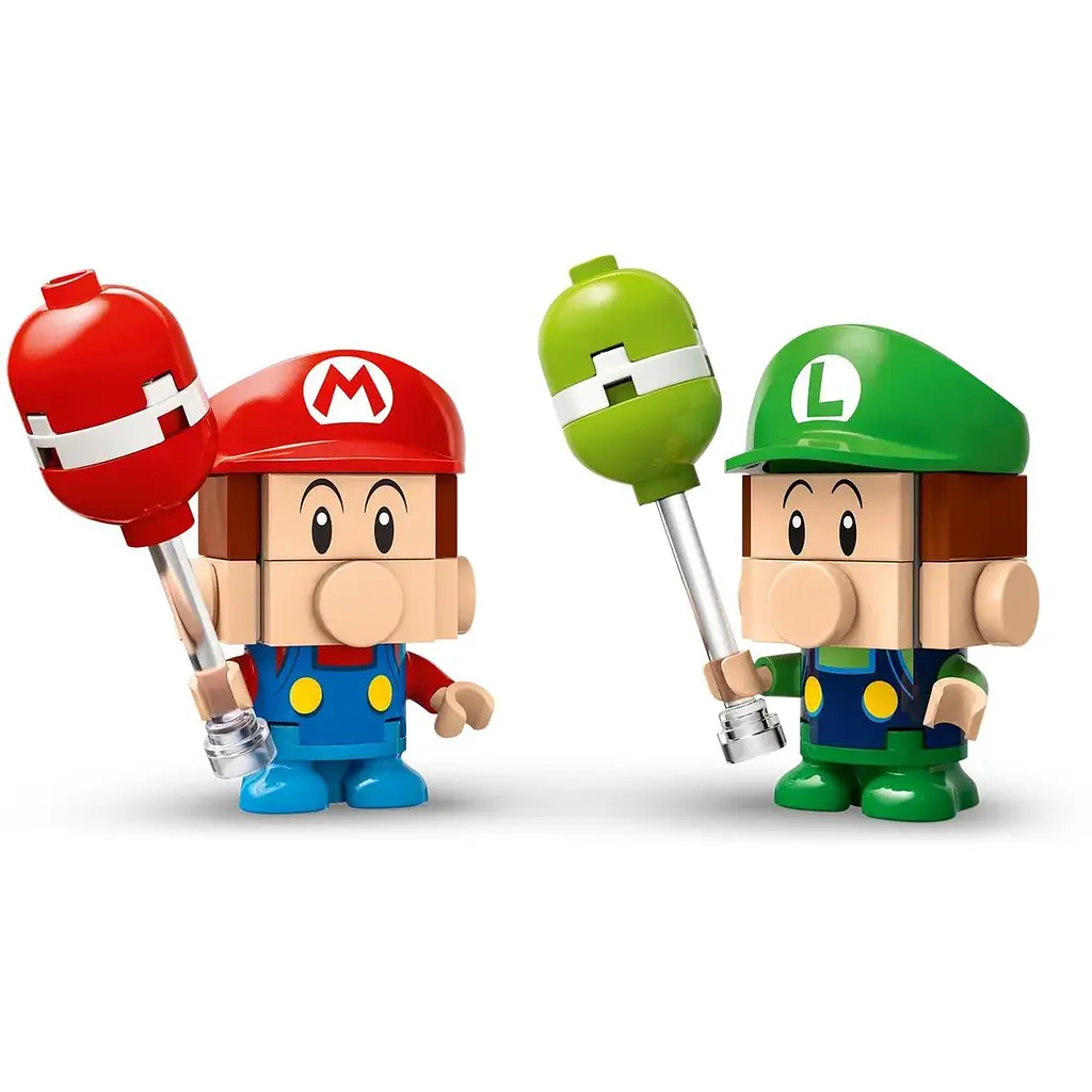 Конструктор LEGO Super Mario Mario Kart Baby Mario vs. Baby Luigi 321 деталь (72034) - фото 7