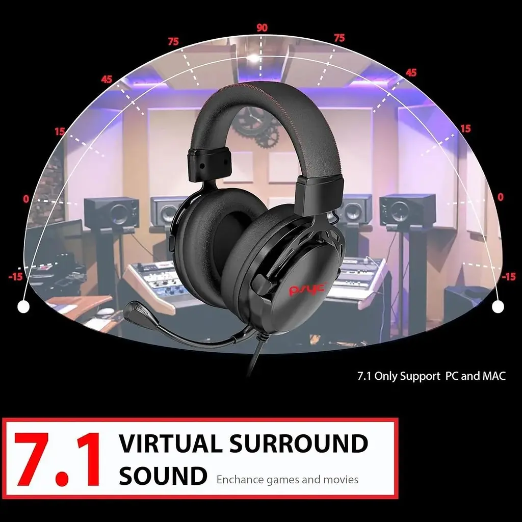 Ігрові навушники Sumvision Psyc SERAPH 7.1 3,5 мм Aux USB - фото 7