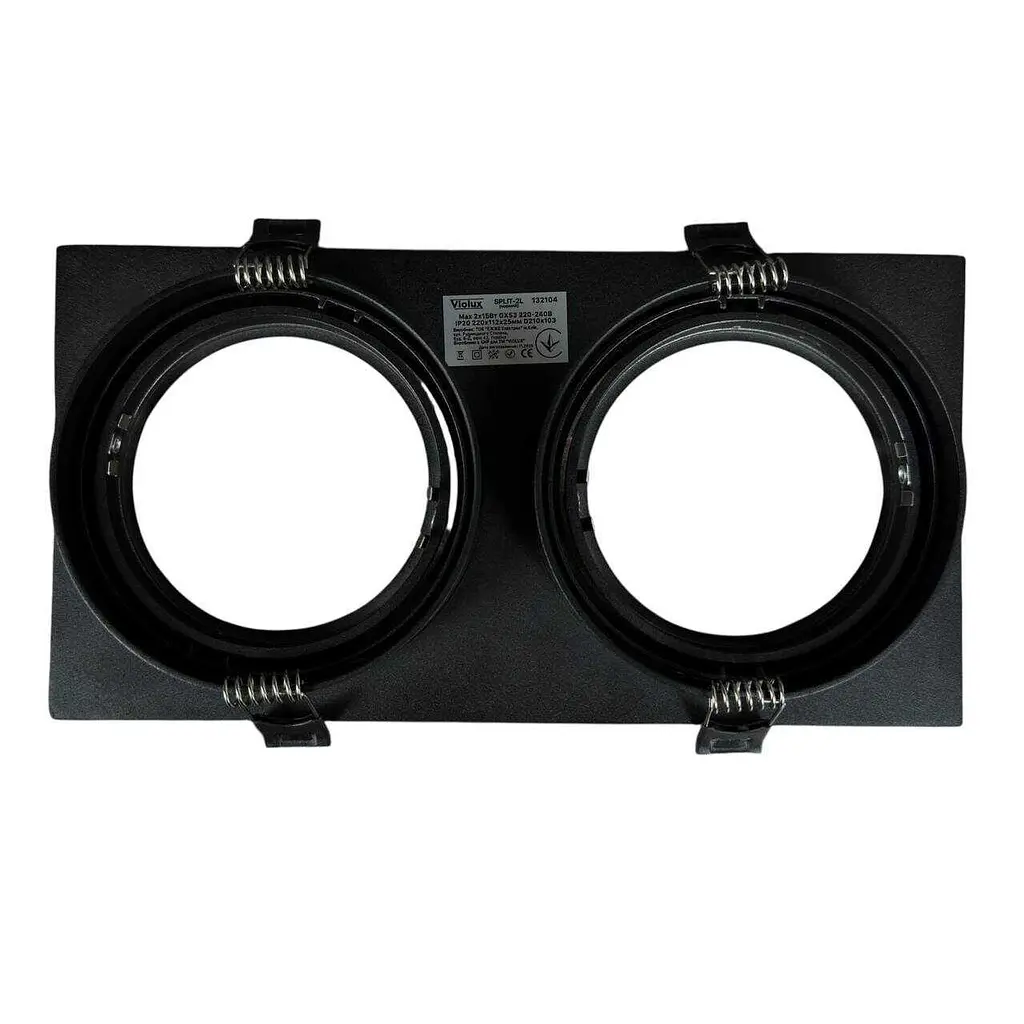 Світильник точковий SPLIT-2L чорний GX53 IP20 Violux ( 132104 ) - фото 4
