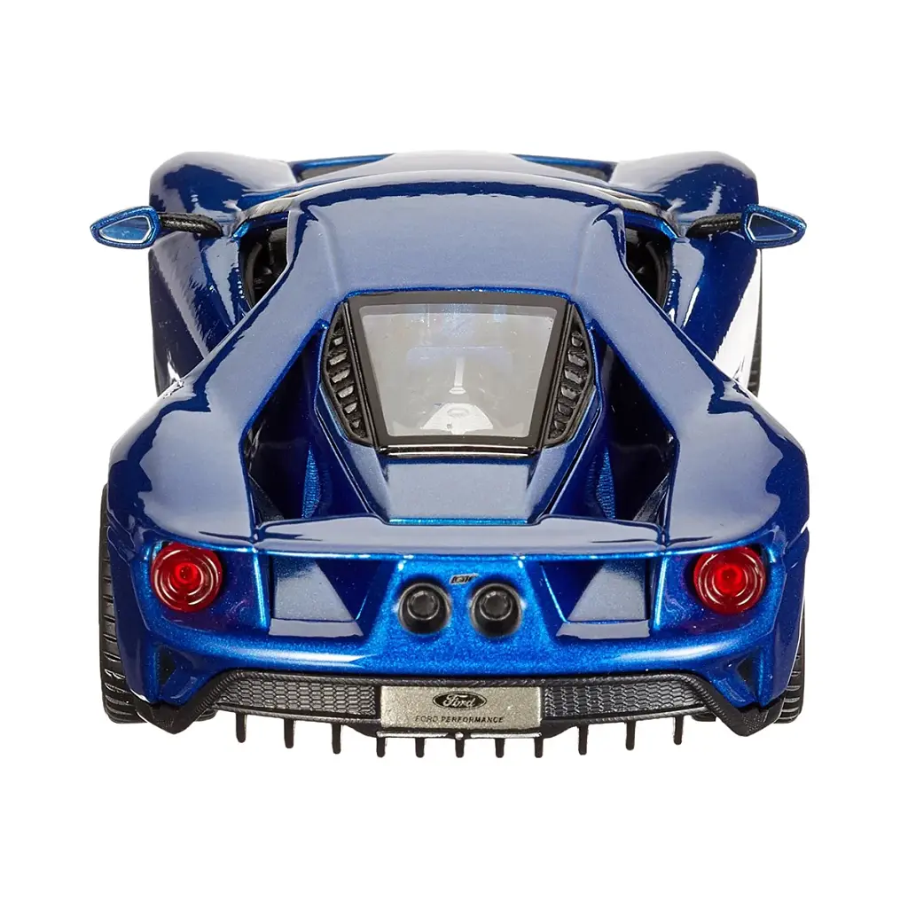 Автомодель - FORD GT (блакитний металік, сріблястий металік, 1:32) - фото 4