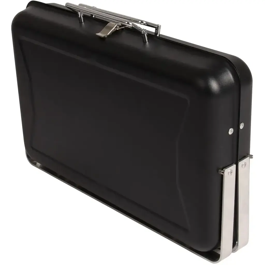 Гриль угольный чемодан Bo-Camp Irvin Black/Silver (8108380) - фото 7