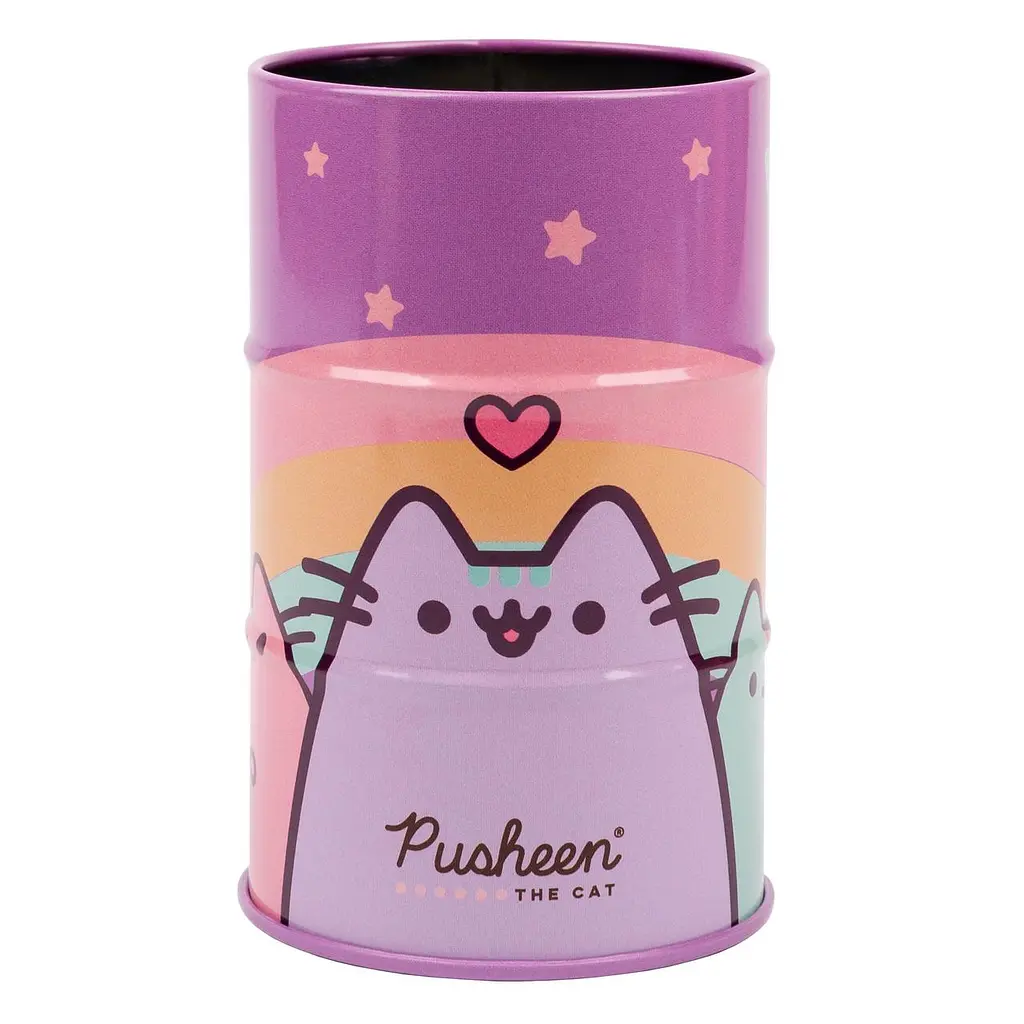 Стакан-підставка бочка YES Pusheen метал (470505)