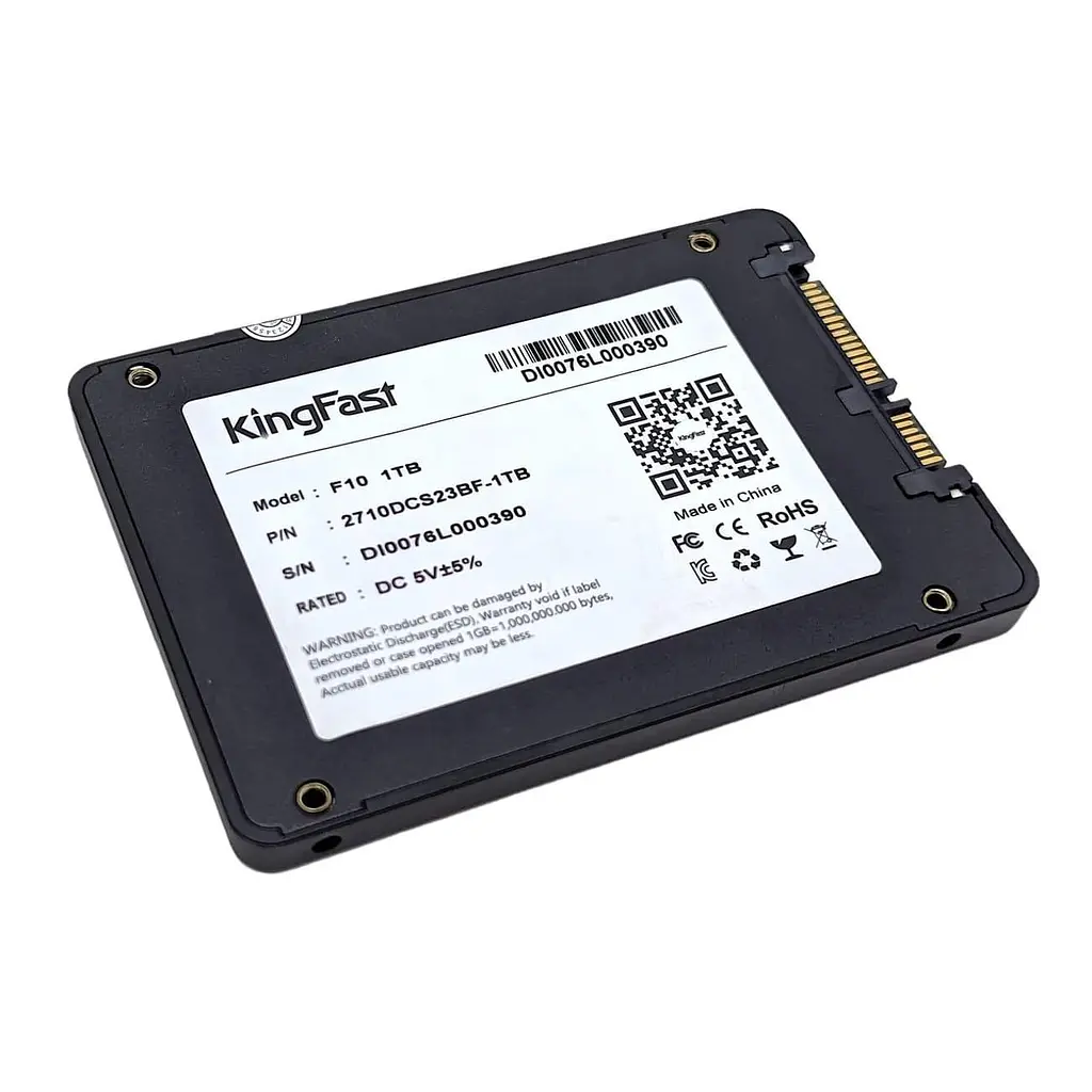 Накопичувач SSD KingFast Sata 2.5" F7 1TB (2710DCS23BF-1TB) Б/в - фото 2