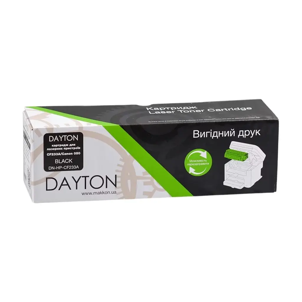 Картридж Dayton HP CF233A (33A) для LJ Ultra M105/106/133/134 (DN-HP-CF233A) - фото 3