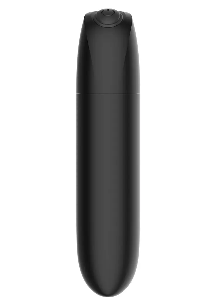 Міні-вібратор B - Series Magic Rechargeable Powerful Bullet, 10 см (чорний) - фото 7