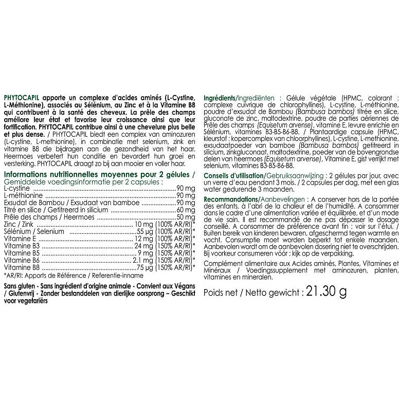 Комплекс Nutriexpert Фитокапил 60 капсул - фото 2