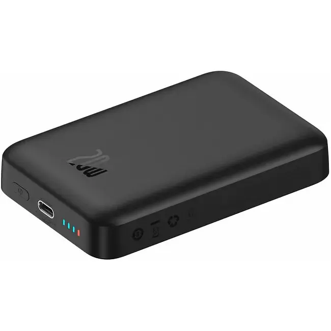 Внешний аккумулятор Baseus Magnetic Mini 20W 10000mAh Black [PPCX070001] [95395] - фото 5