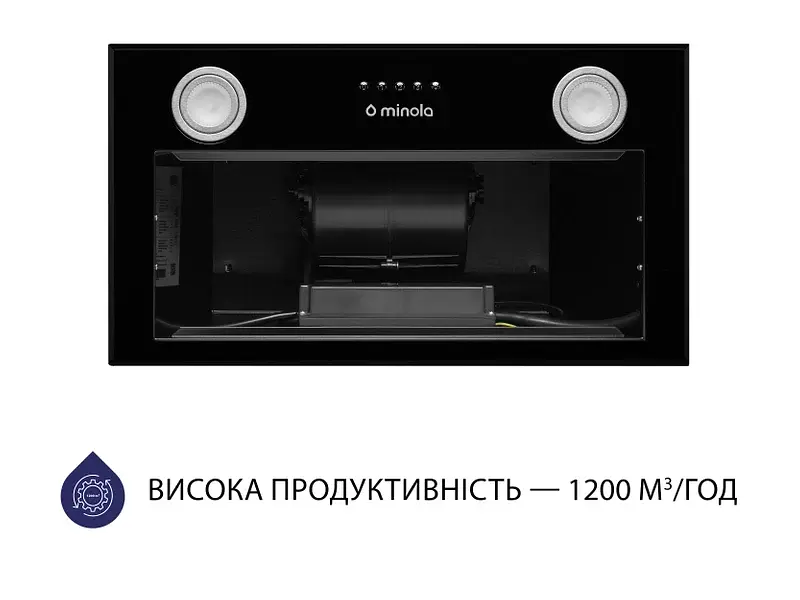 Витяжка Minola HBI 5722 BL 1200 LED - фото 7