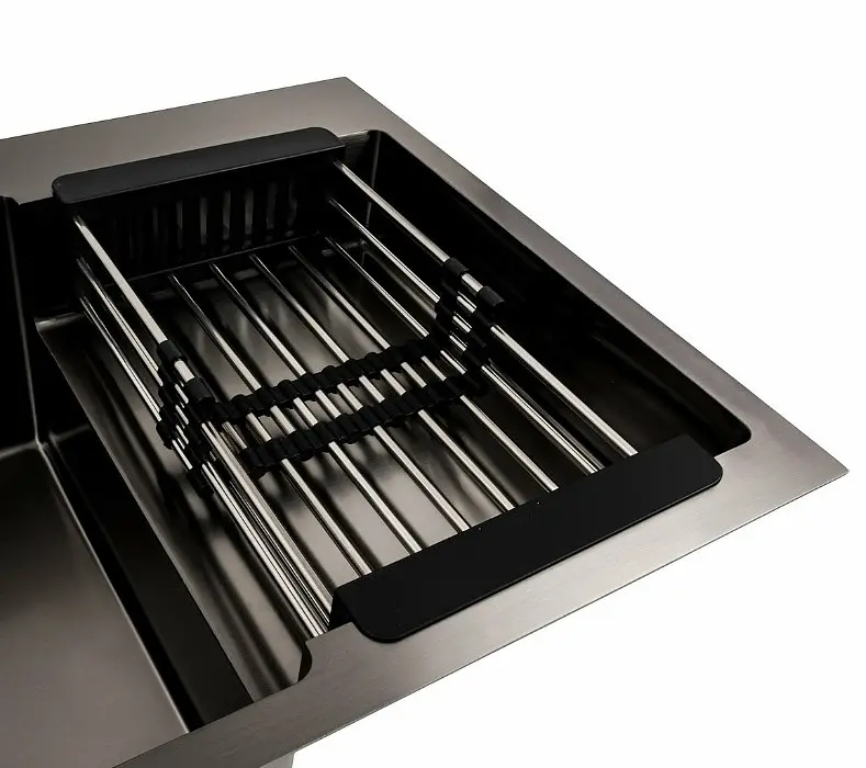 Кухонная мойка Platinum HANDMADE 78*50С L (SP000041297) - фото 7