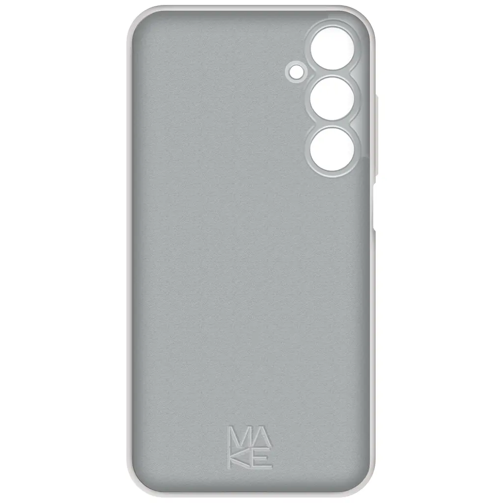 Чохол Make Samsung A16 Silicone Silver - фото 4