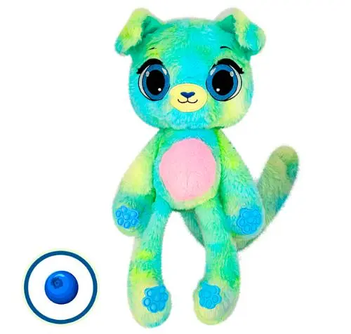 М’яка іграшка з ароматом Bubble Pops. Чорничне цуценя (34 см)