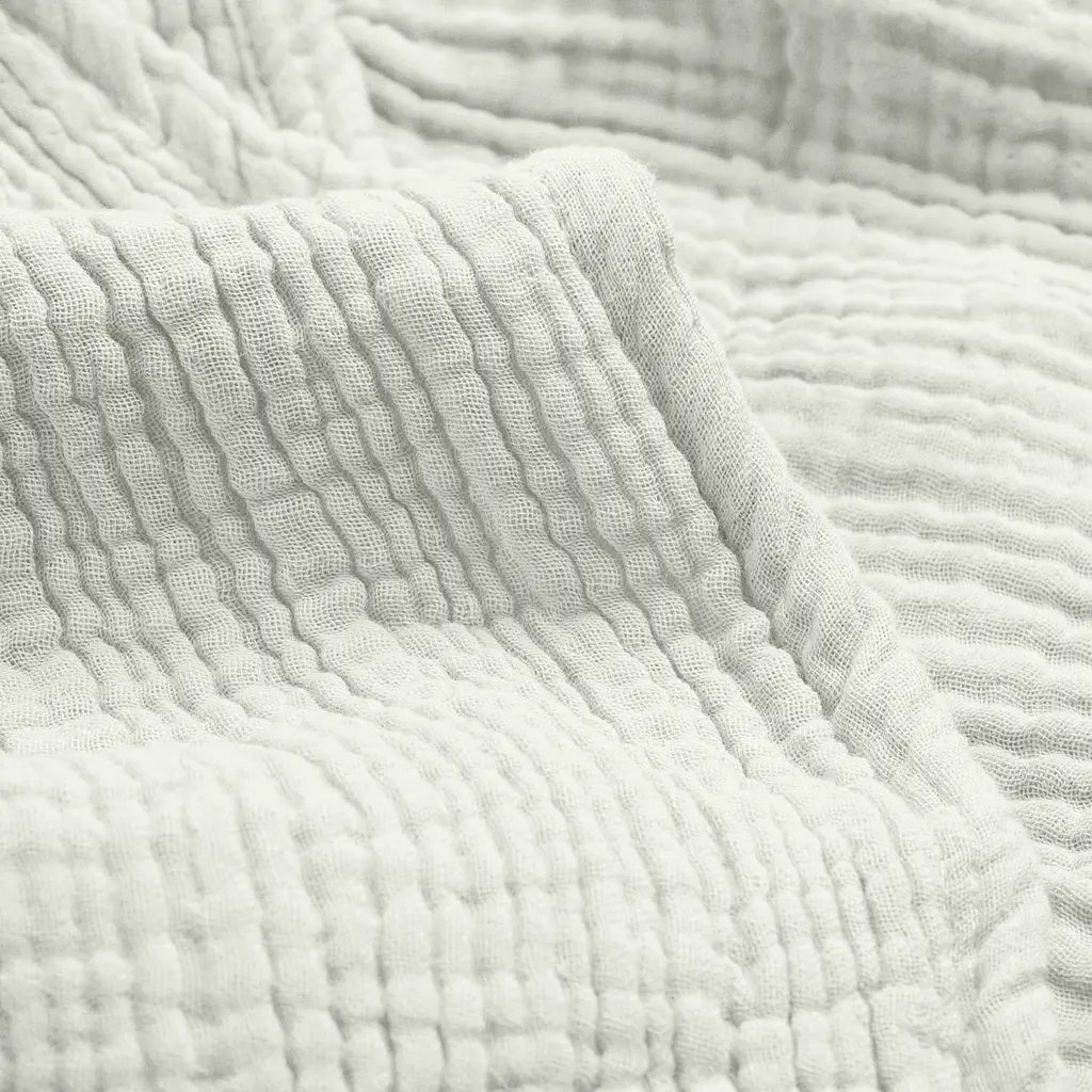 Простирадло на резинці муслін Cosas Vanillacream 200х200х20 см (02Muslin_VanillaCream_200x200x20) - фото 8