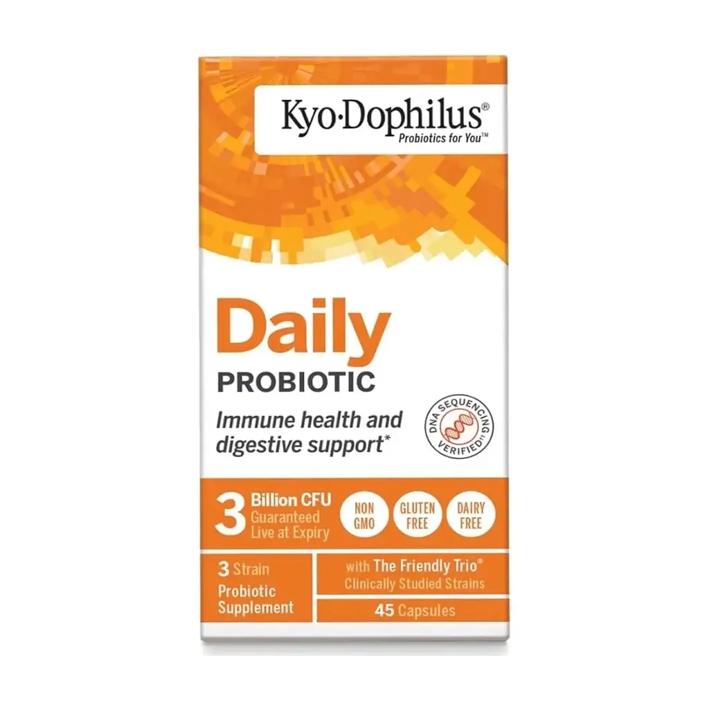 Вітамінно-мінеральний комплекс Kyolic Пробіотики, Kyo-Dophilus, 45 капсул (WAK60045)
