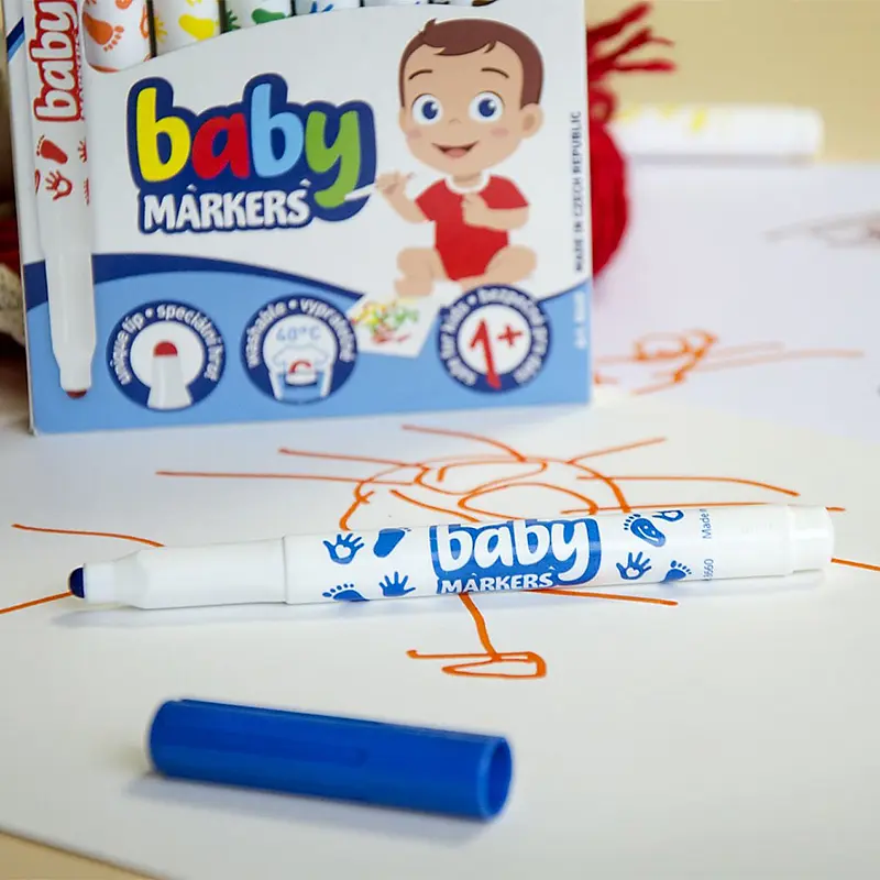 Набір фломастерів Centropen Baby 8660, 8 шт. (8660/08) - фото 3