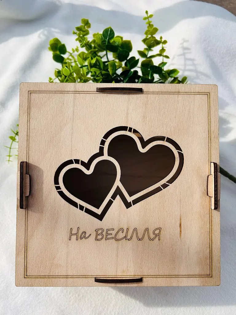 Коробка для грошей на весілля - фото 2