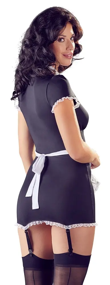 Костюм покоївки Cottelli Collection Costumes Maid's XL чорний - фото 5