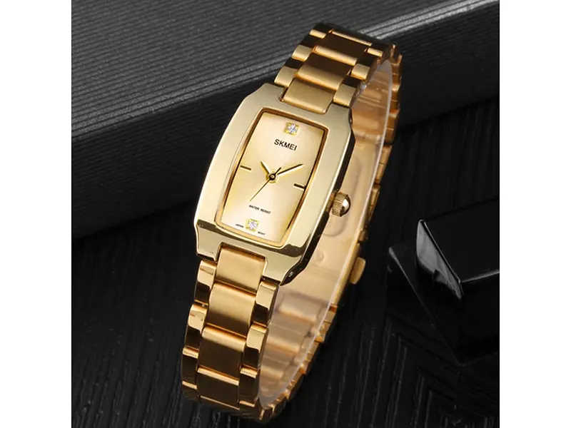 Наручний годинник жіночий 1400GD Gold Skmei acs0030770 - фото 5