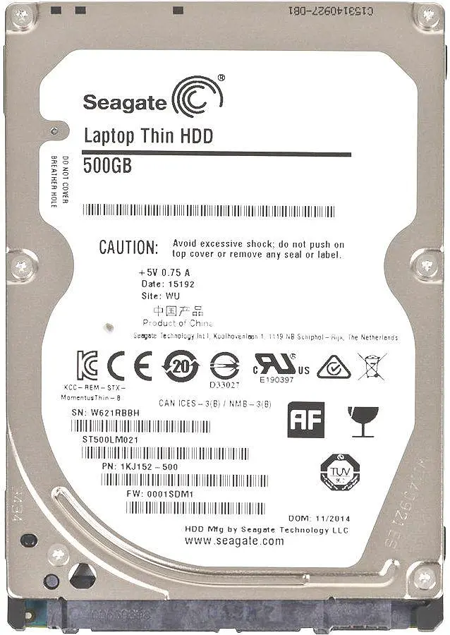 Жесткий диск 2.5 Seagate 500GB ST500LM023 Б/У - фото 2
