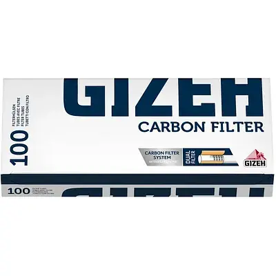 Гильзы Gizeh Tip Charbon 100 Silver - фото 2