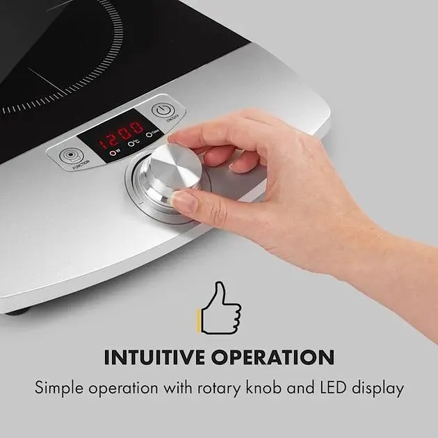 Індукційна плита Klarstein VariCook Single (10012195) - фото 3