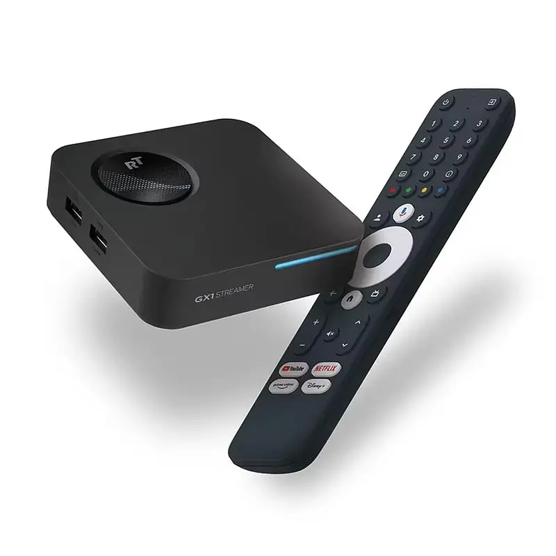 Смарт ТВ приставка RockTek GX1 NETFLIX 4/32 Гб Google TV 14 Smart Box - фото 2