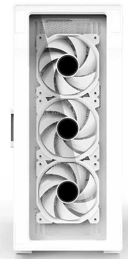 Корпус Zalman I3 Neo TG Tempered Glass без БЖ White (I3NEOTGWHITE) Без БП - фото 5