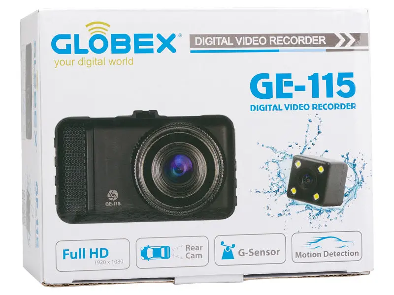 Автомобільний відеореєстратор Globex GE-115 - фото 12