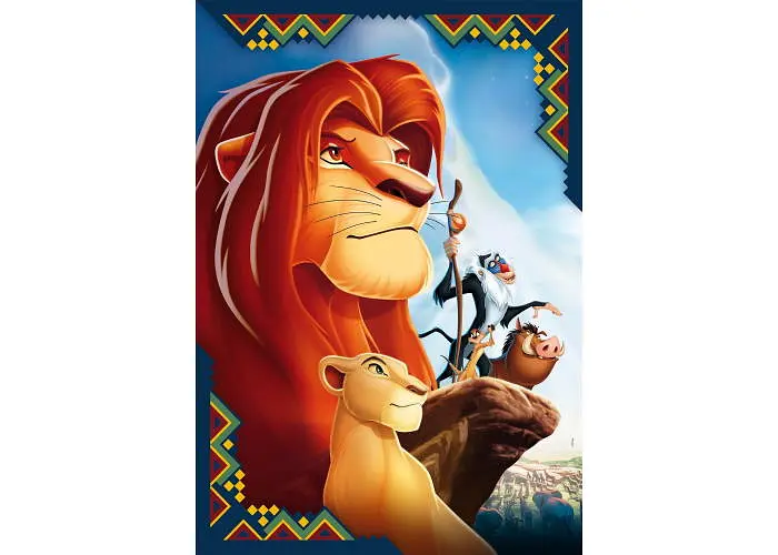 Пазл Clementoni SuperСolor: Король Лев, Disney (SuperСolor - Disney Lion King Puzzle - 104 pcs.), 104 ел. (25052) - фото 2