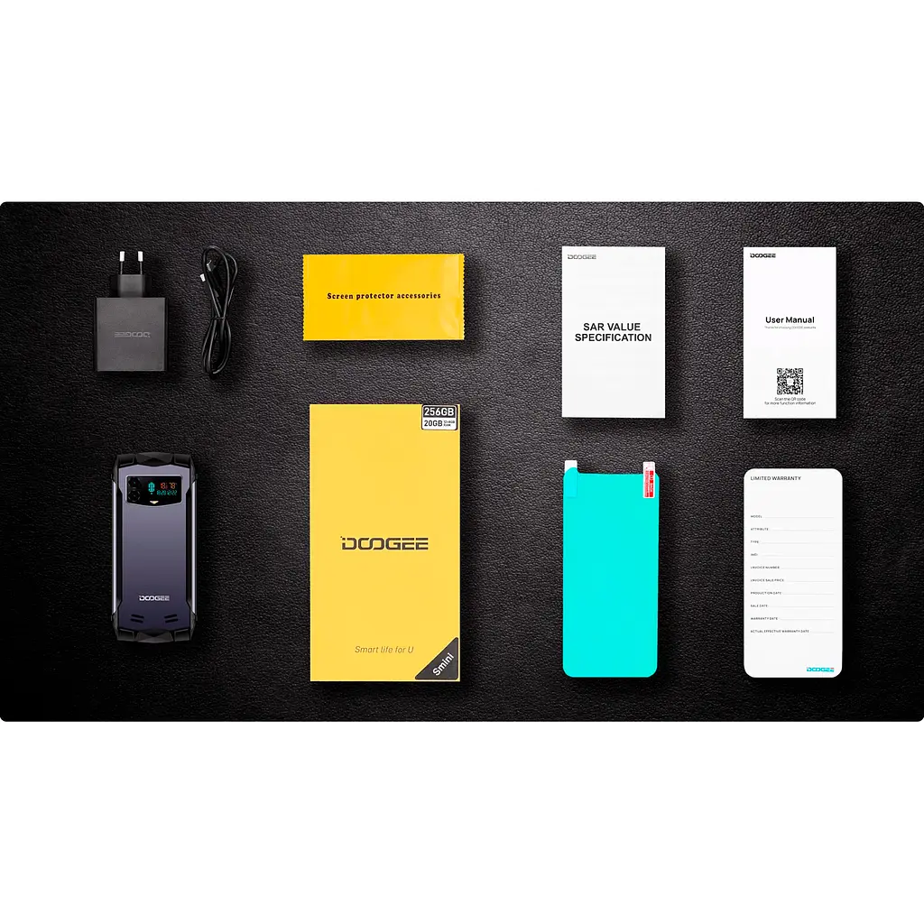 Смартфон Doogee S mini 8/256Gb Black [106247] - фото 8