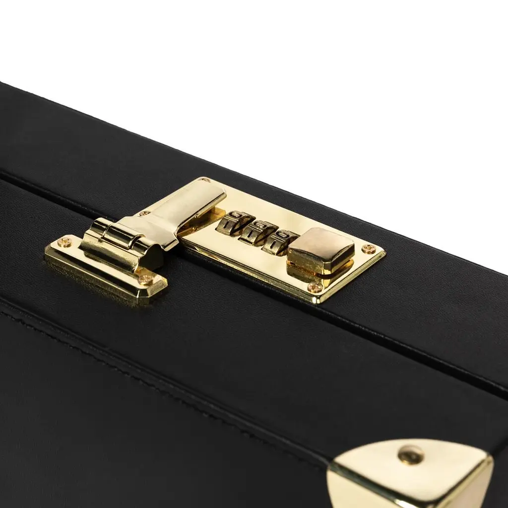 Набір для BDSM Bedroom Fantasies: Bondage Suitcase 13 Pcs - Cow Leather - фото 4