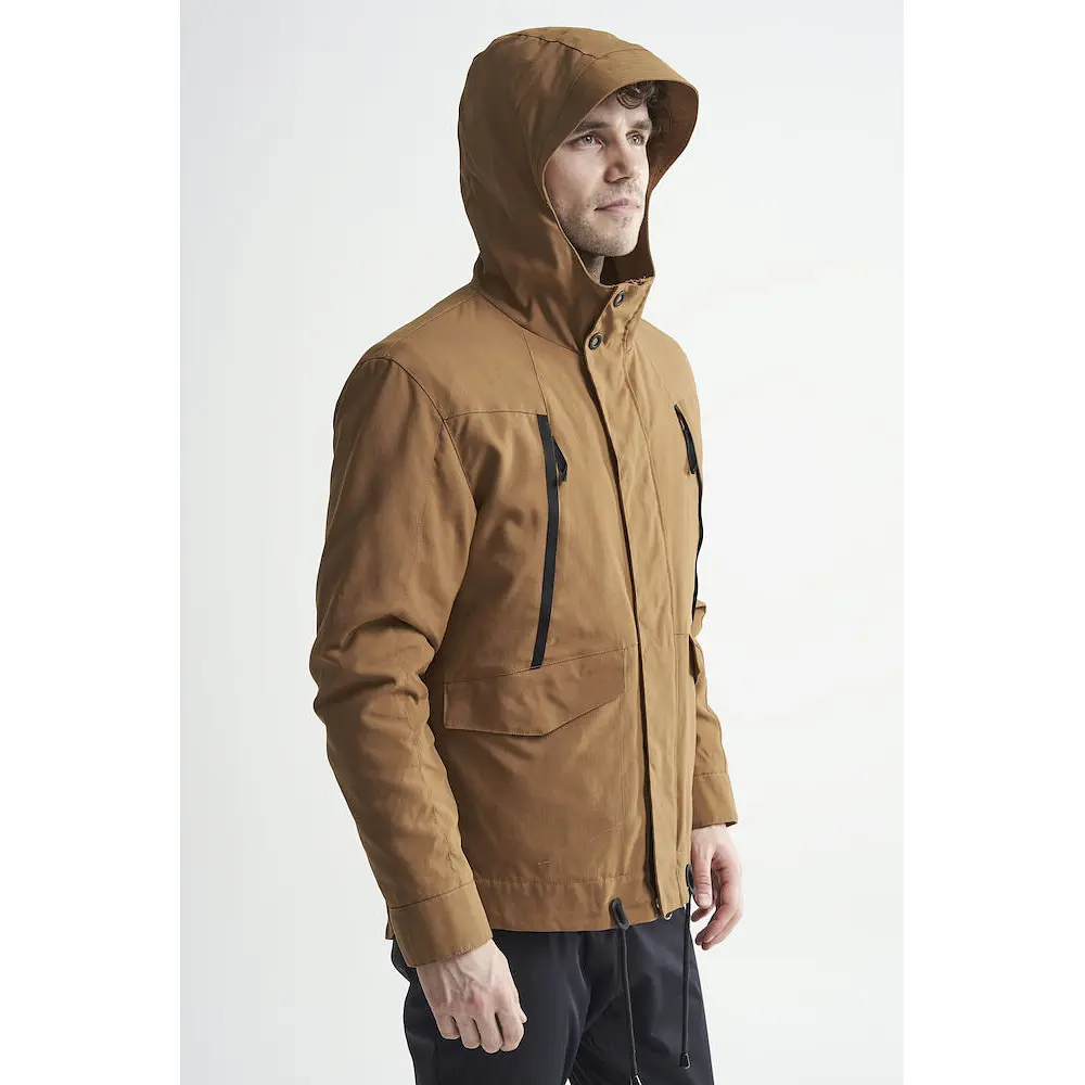 Куртка Craft 3-In-1 Jacket Man L Коричнева (1068-1907992 L 669999) - фото 4
