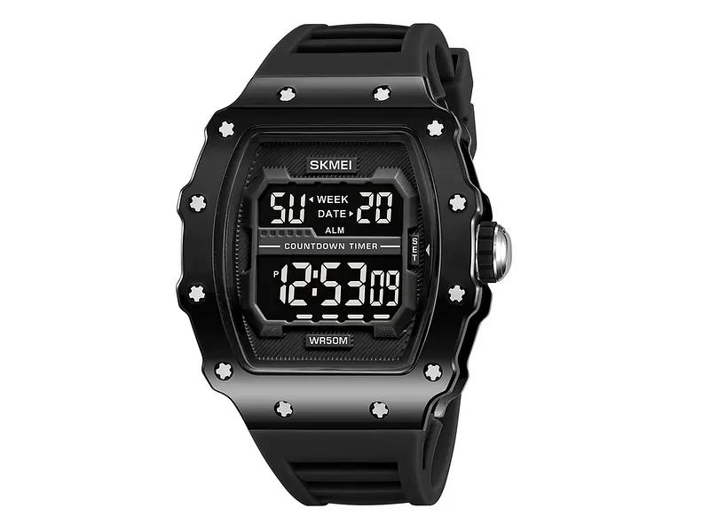 Чоловічий наручний годинник 2296BTBKBK Bright Black Skmei acs0030045 - фото 2