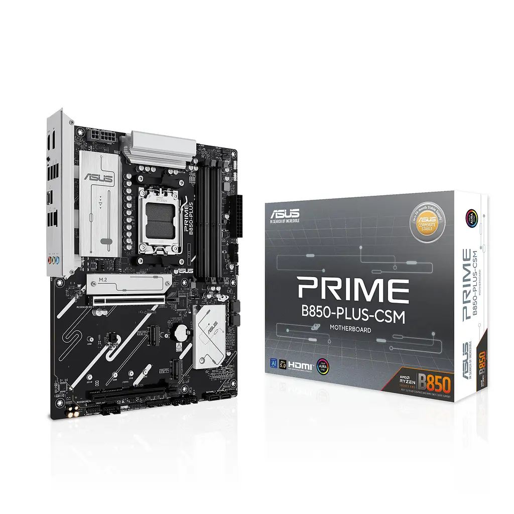 Материнская плата PRIME B850-PLUS-CSM sAM5 B850 4xDDR5 M.2 HDMI DP ATX CSM Asus teh0019009 - фото 7
