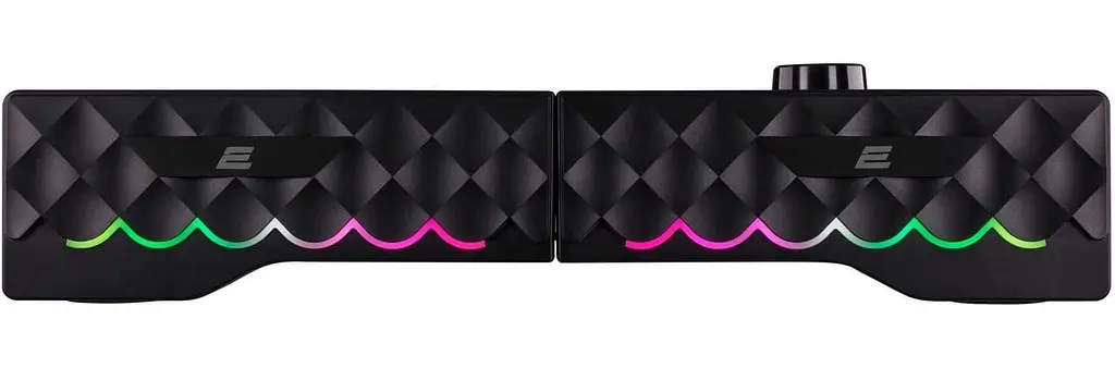 Акустична система 2E 2.0 PCS232 RGB Matrix USB Black (2E-PCS232BK) - фото 2