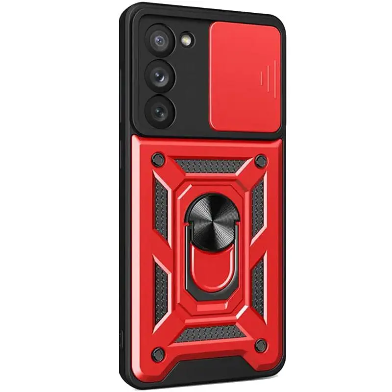 Чохол Ummi Camshield Serge Ring для Xiaomi Redmi 15 (EU) Червоний / Red - фото 5