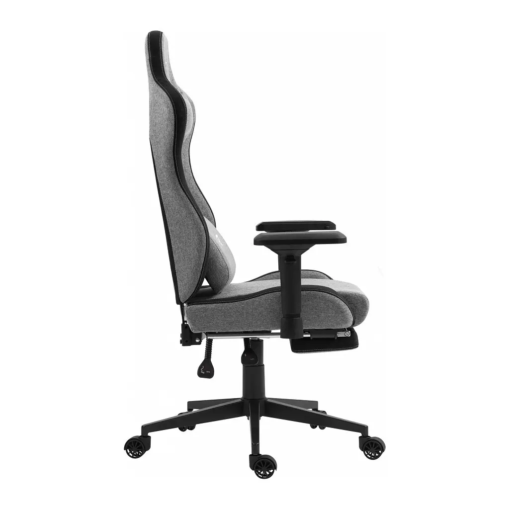 Крісло ігрове GT Racer X-2305 Gray/Black (X-2305 Fabric Gray/Black) - фото 4