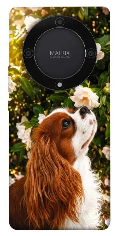 TPU чохол Demsky Flower spaniel для Huawei Magic5 Lite