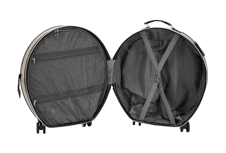 Чемодан Semi Line 24" (M) Champagne/Black (T5674-3) (DAS302683) - фото 2